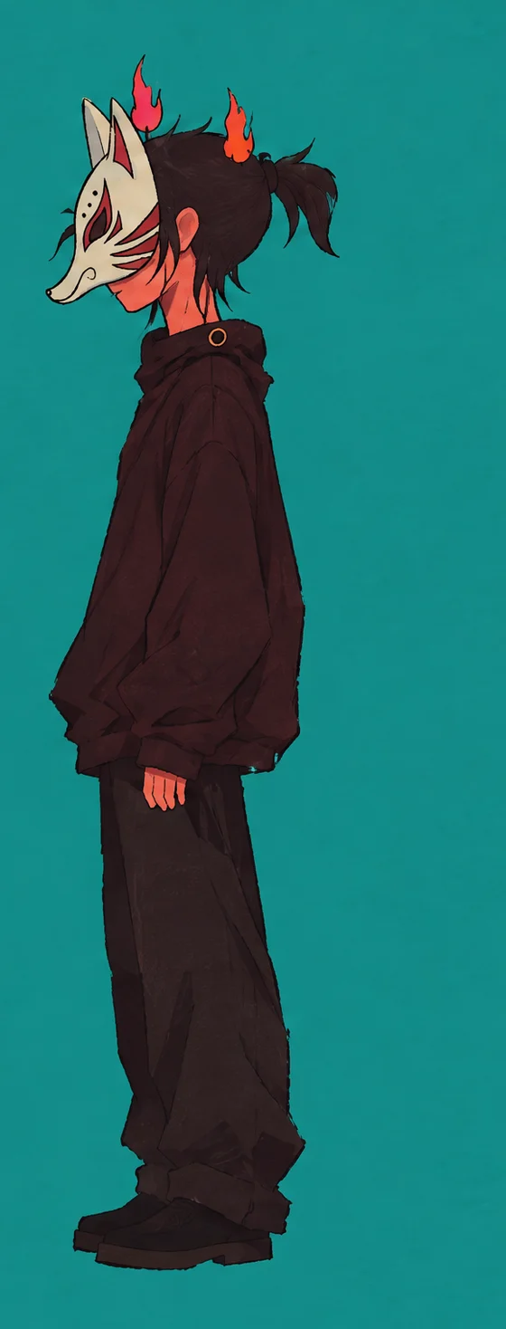 Shinagami, profile view